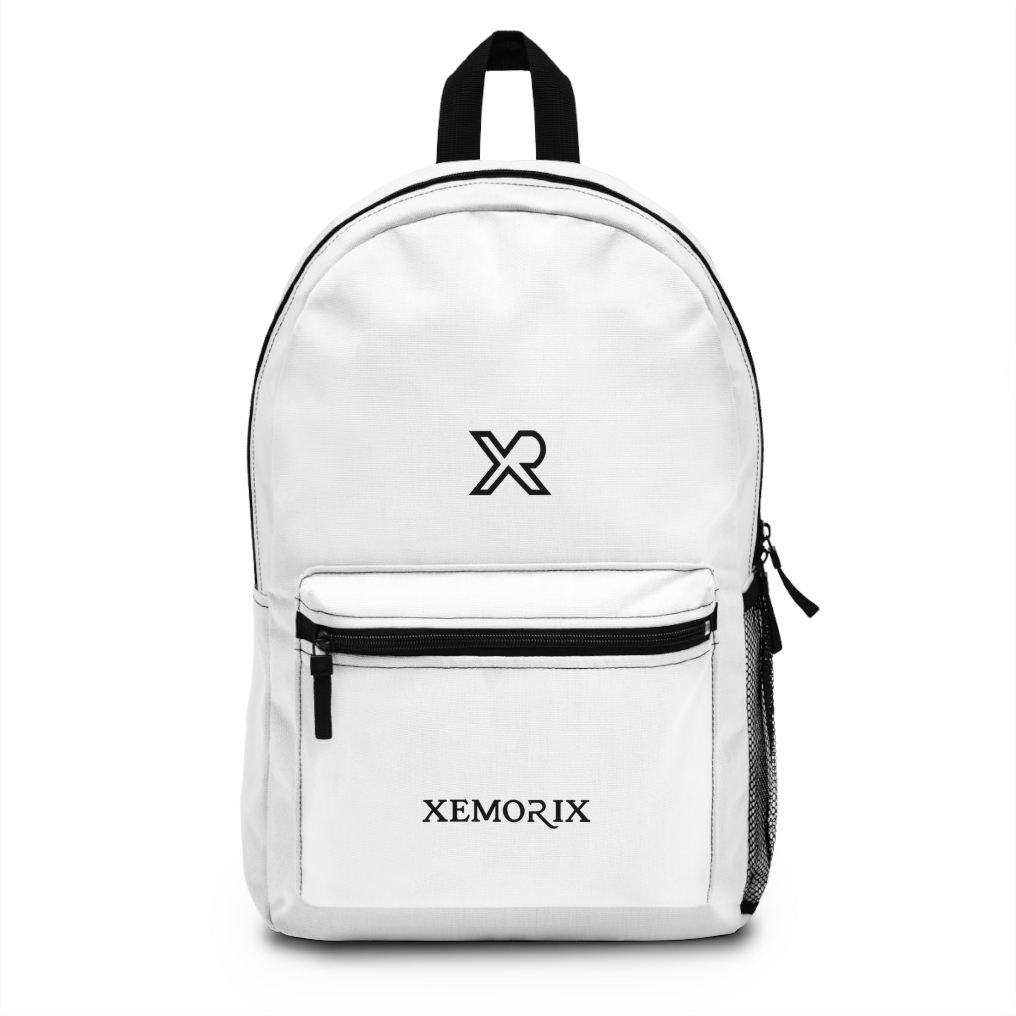 XEMORIX XMRX-029 Signature Classic Backpack | White & Black