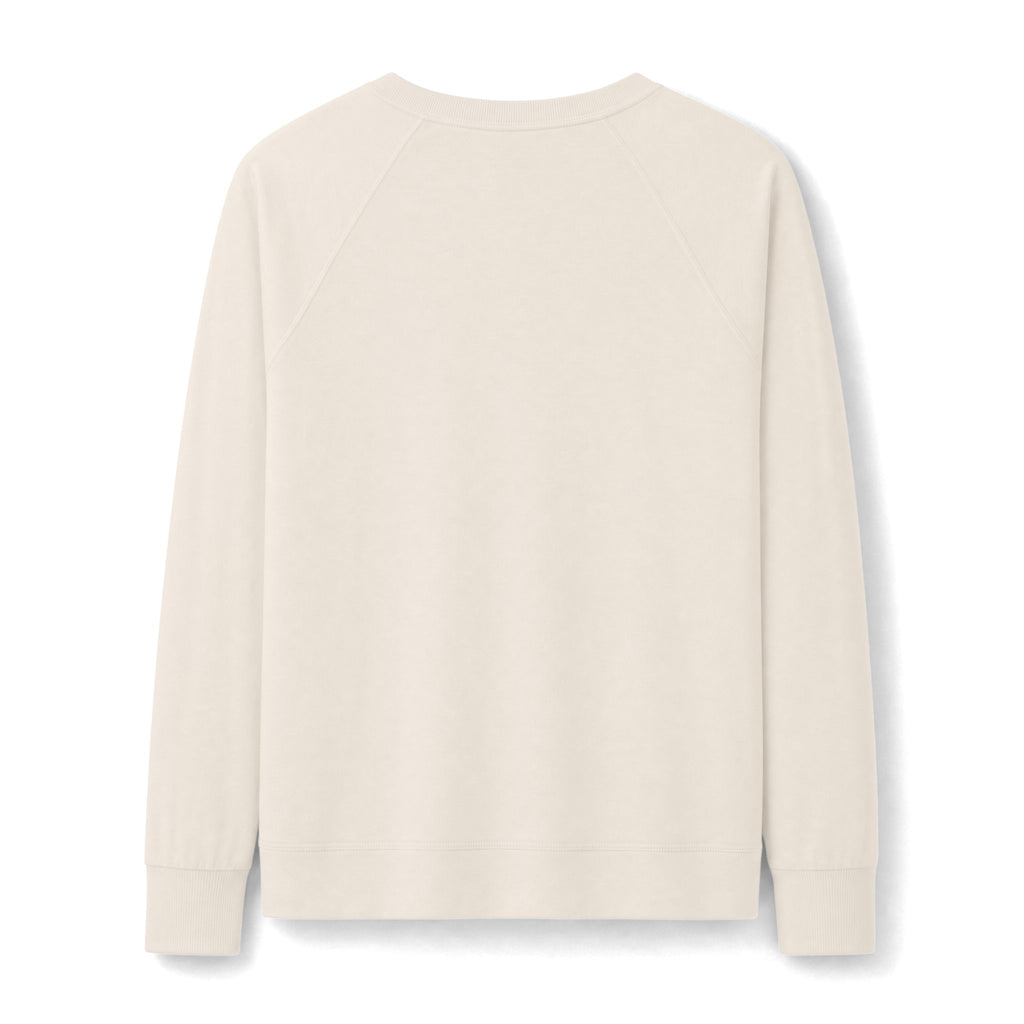 XEMORIX XMRX-042 Essential Raglan Sweatshirt — Cream Edition