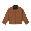 XEMORIX XMRX-069 signature Duck Cloth Work Jacket   Heavy-Duty Brown Carpenter Jacket