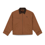 XEMORIX XMRX-069 signature Duck Cloth Work Jacket   Heavy-Duty Brown Carpenter Jacket