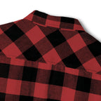 Copy of XEMORIX XMRX-055 Signature Plaid Flannel Shirt — Black & White Edition