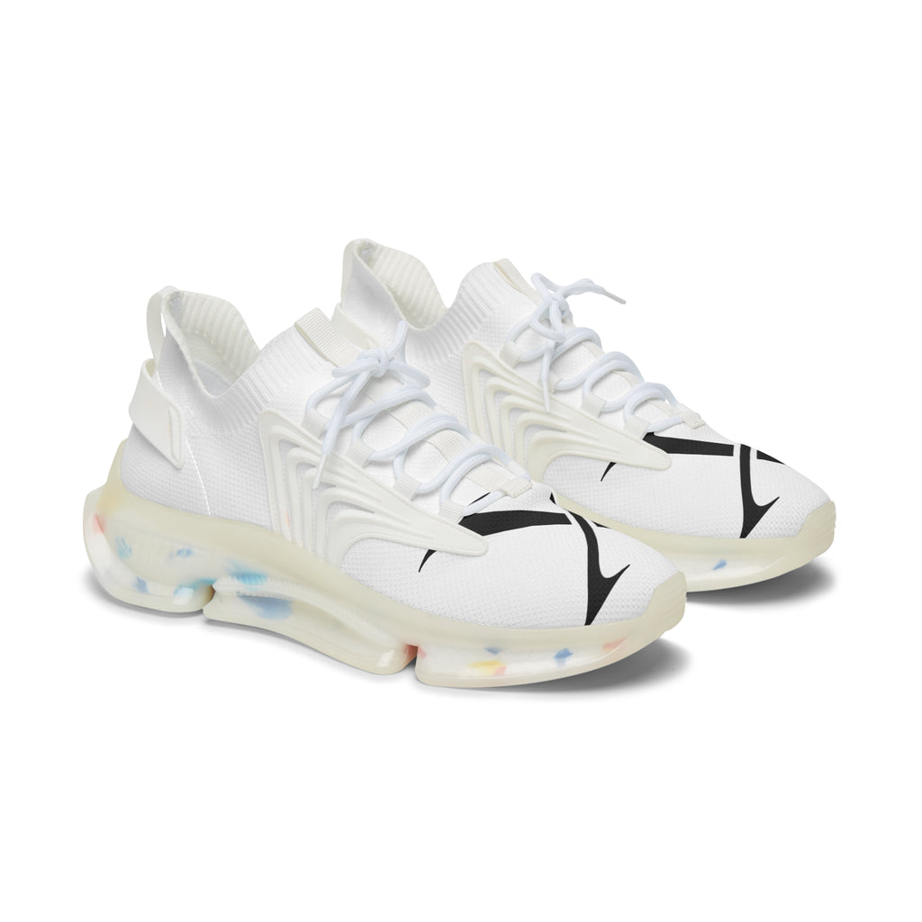XEMORIX XMRX-071 Women’s Lightweight Mesh Sneakers — Breathable Athletic Shoes with Black X Accent