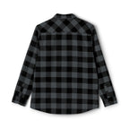 Copy of XEMORIX XMRX-055 Signature Plaid Flannel Shirt — Black & White Edition
