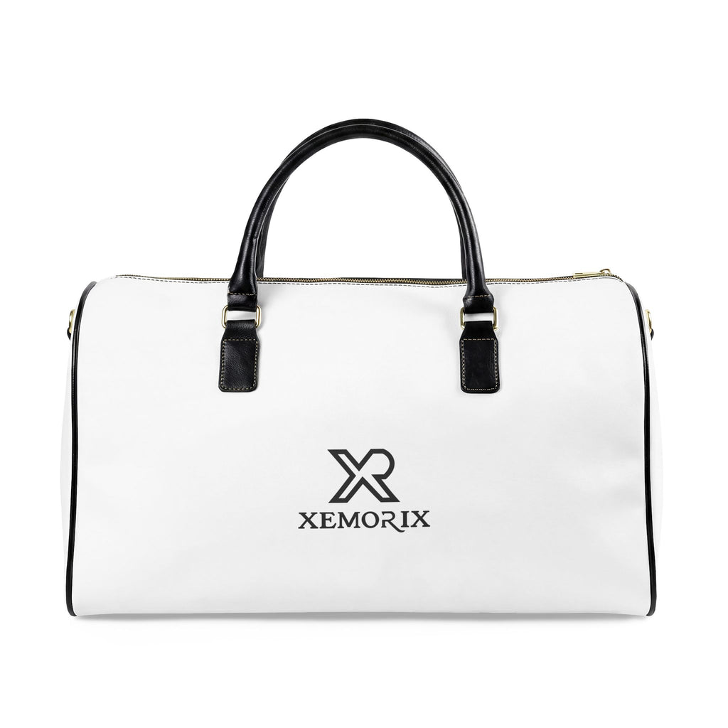 XEMORIX XMRX-025 Signature Weekender Travel Bag (White & Black)