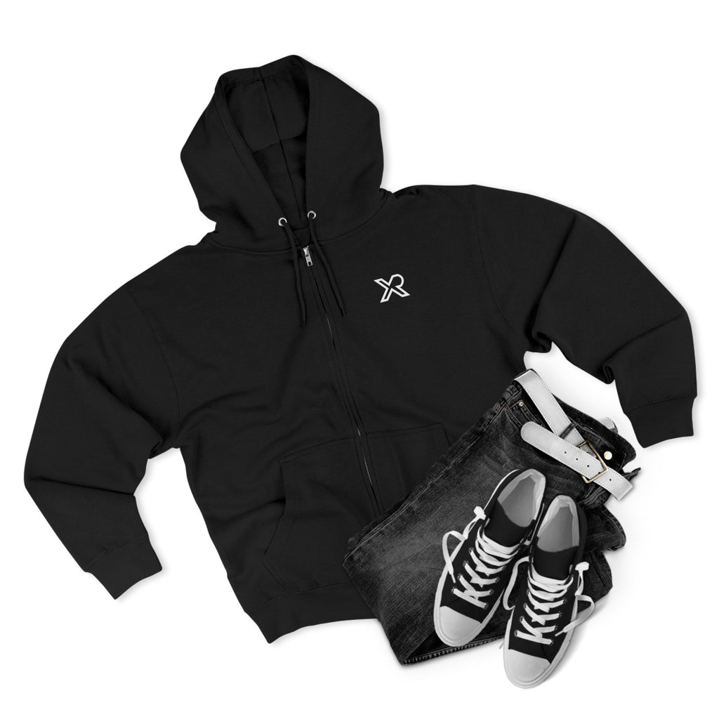 XEMORIX XMRX-007 Signature Zip Hoodie (Black Edition)