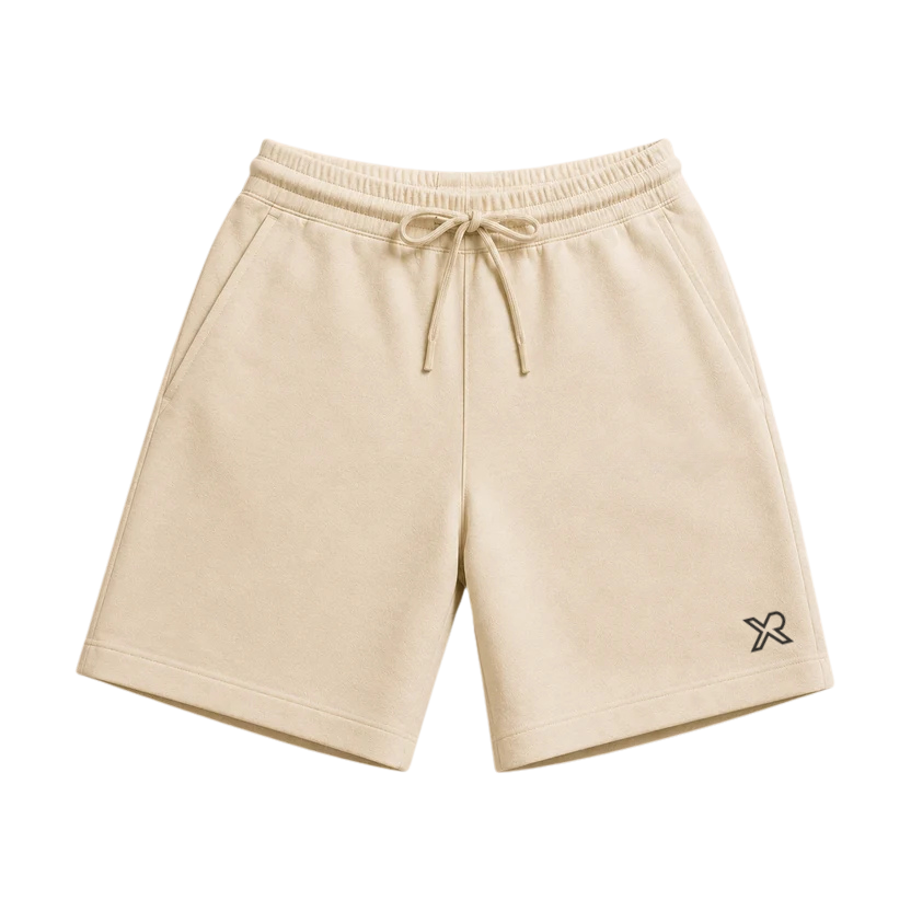 XEMORIX XMRX-074 Signature Lounge Shorts (Cream Edition)