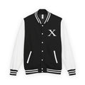 XEMORIX  essential signature  Classic Letterman Jacket - Varsity 'X' Embroidered Patch