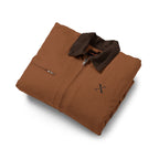 XEMORIX XMRX-069 signature Duck Cloth Work Jacket   Heavy-Duty Brown Carpenter Jacket