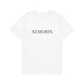 XEMORIX  signature  Logo T-Shirt   Clean Serif Branding Tee