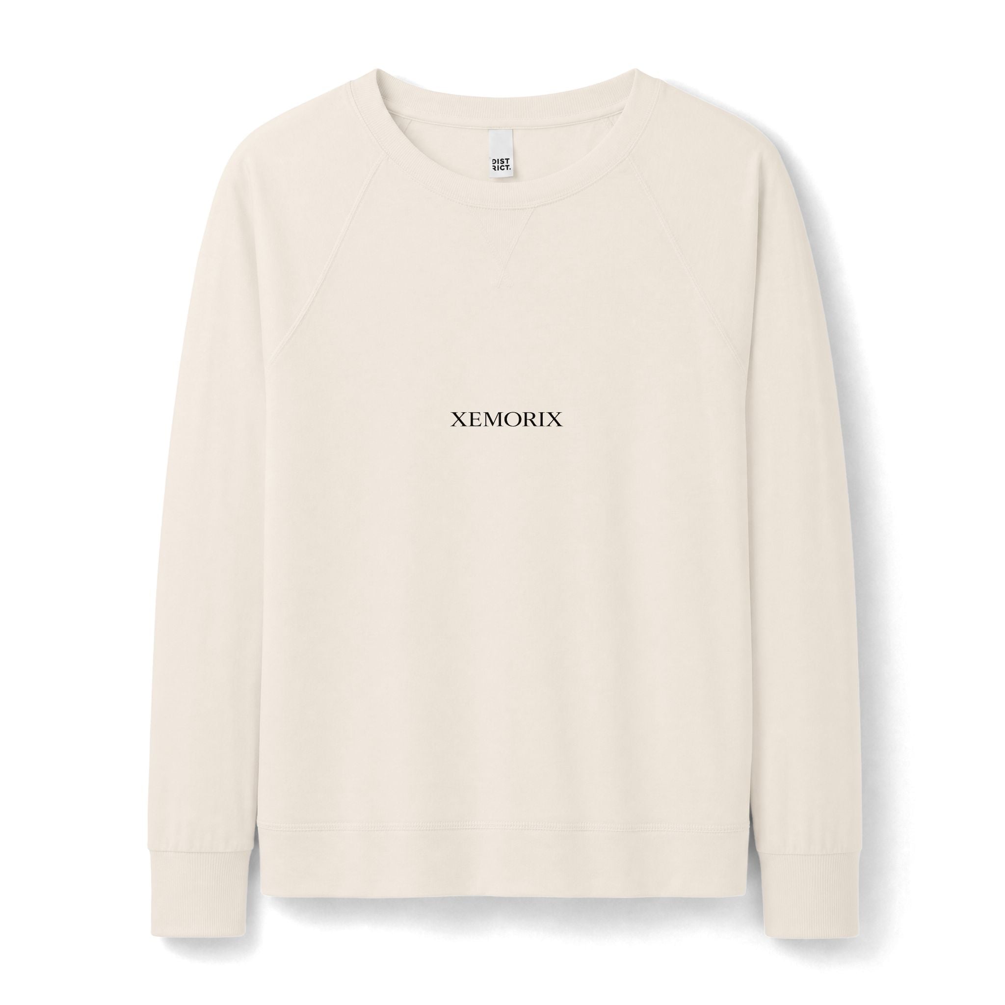 Copy of XEMORIX XMRX-042 Essential Raglan Sweatshirt — Cream Edition