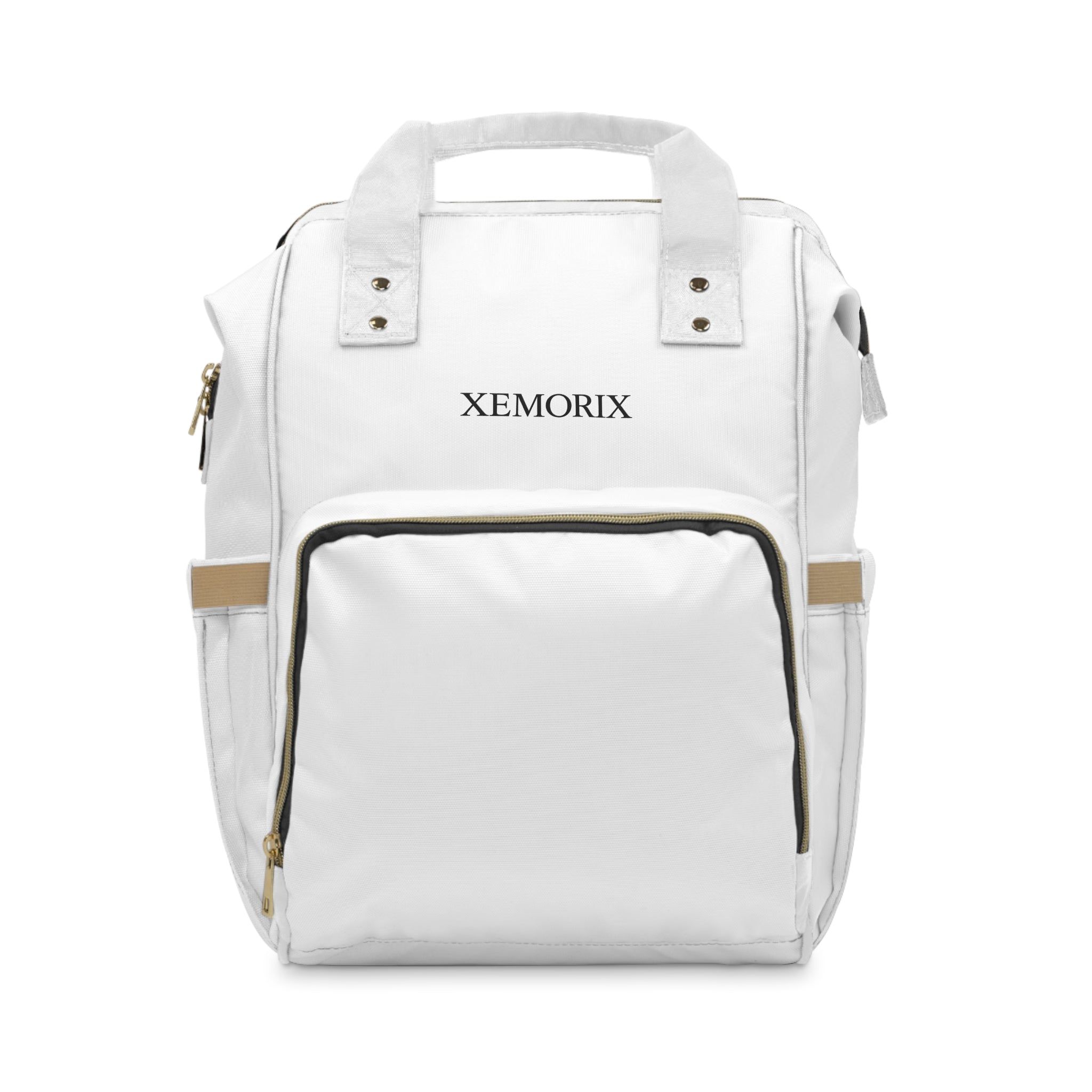 XEMORIX XMRX-030 Multifunctional Diaper Backpack — Large Insulated Baby Bag with Changing Mat & Multiple Pockets