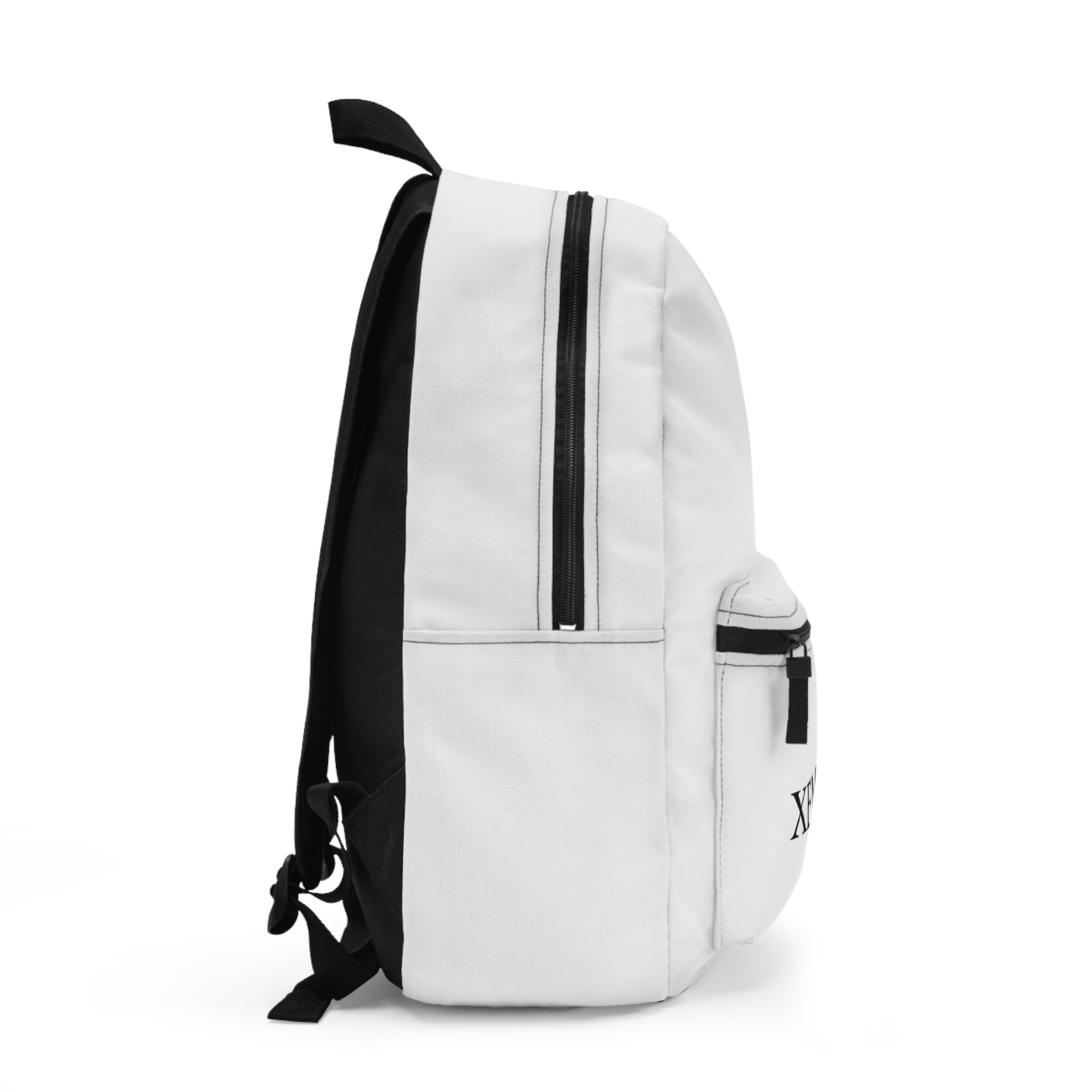 XEMORIX  essential Backpack  Minimal White Everyday School & Travel Bag