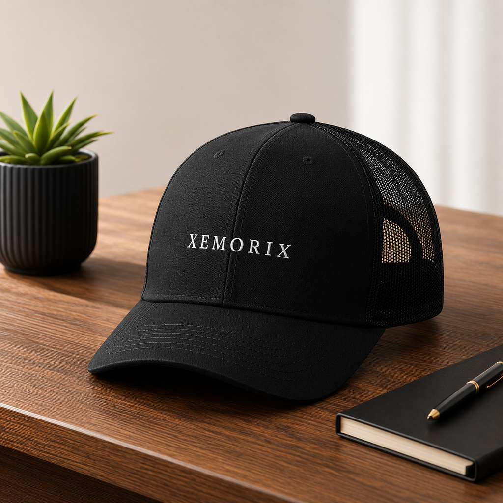 XEMORIX XMRX-015 Signature Cap — Black Edition