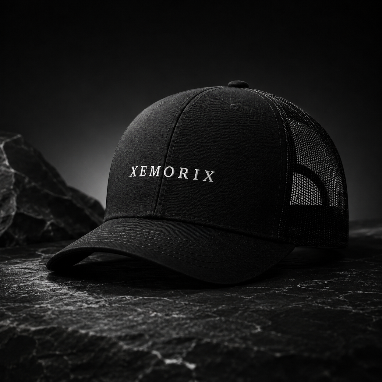 XEMORIX XMRX-015 Signature Cap — Black Edition