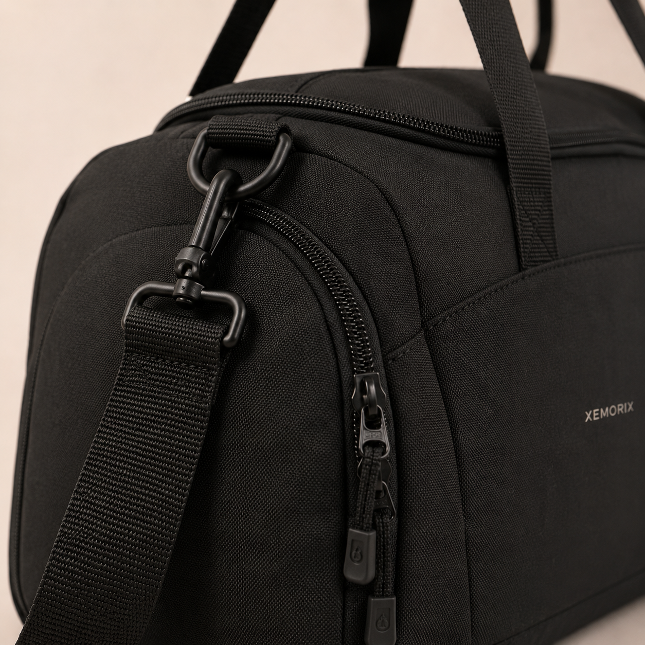 XEMORIX XMRX-032 Signature Duffel Bag — Black Edition