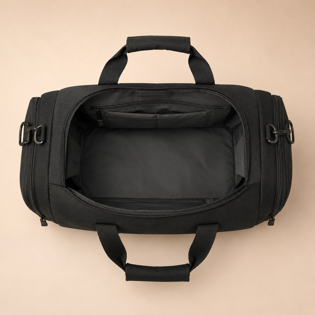 XEMORIX XMRX-032 Signature Duffel Bag — Black Edition