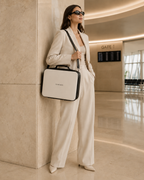 XEMORIX XMRX-033 Signature Travel Case — White & Black Edition