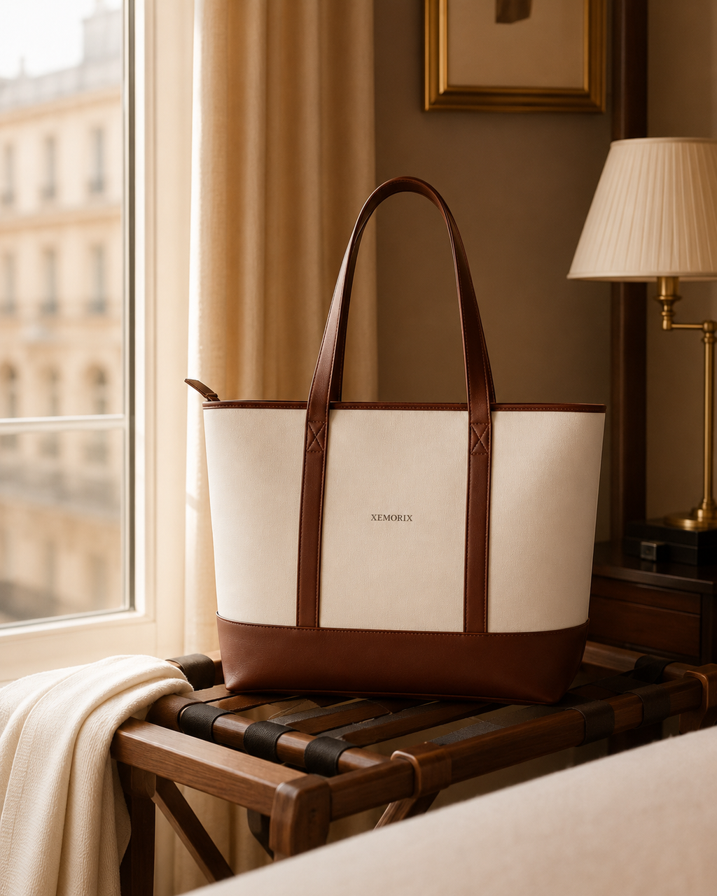 XEMORIX XMRX-027 Signature Tote Bag — Luxury Everyday Travel Handbag