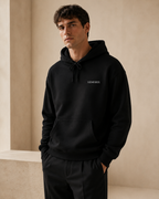 XEMORIX XMRX-010 Signature Minimalist Hoodie — Black Edition
