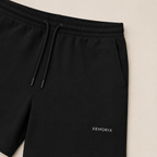 XEMORIX XMRX-072 Signature Minimalist Shorts — Black Edition