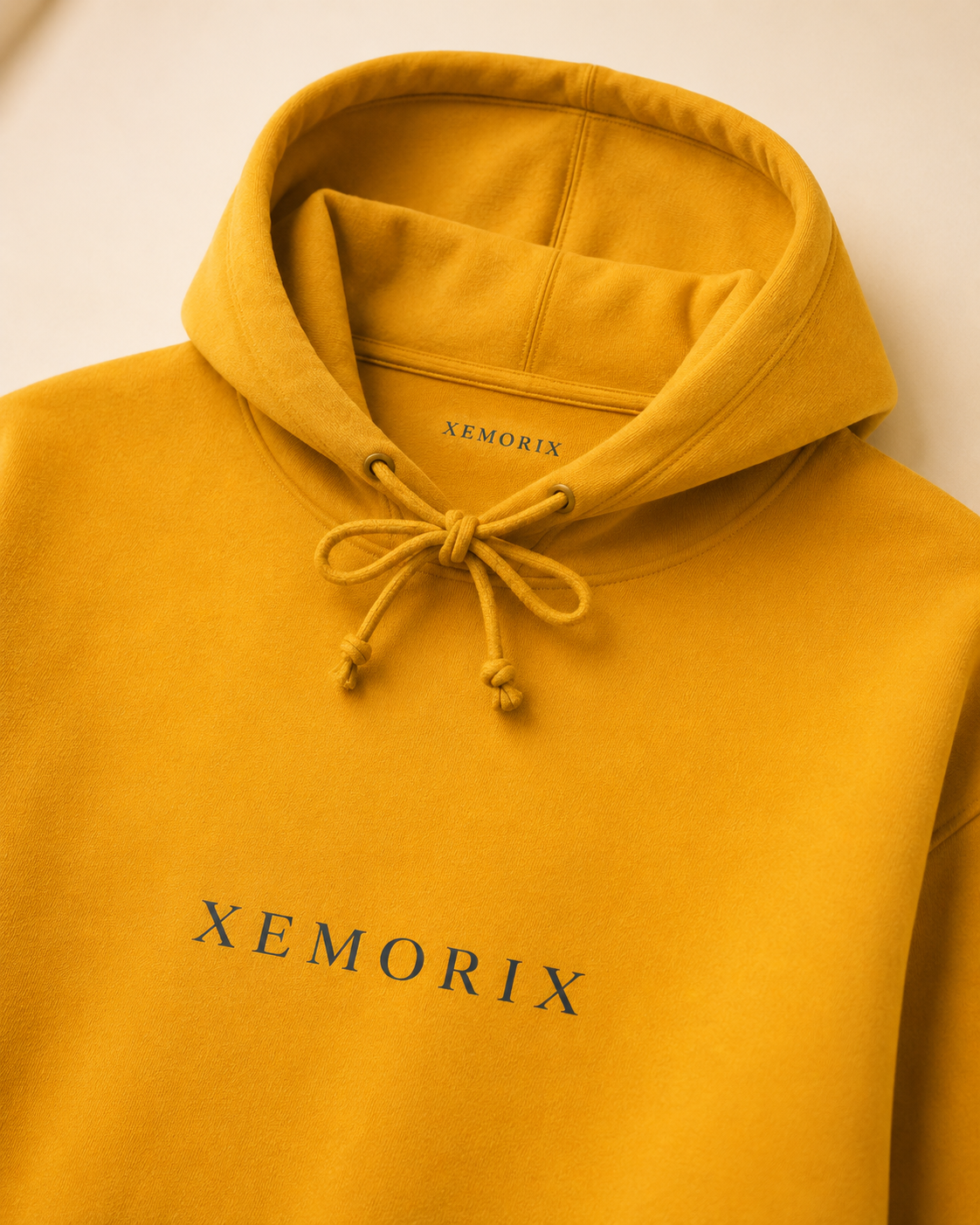 XEMORIX XMRX-012 Signature Hoodie — Yellow Edition