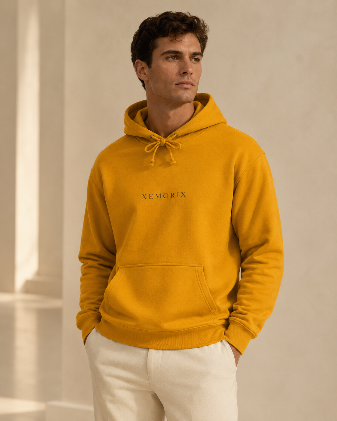 XEMORIX XMRX-012 Signature Hoodie — Yellow Edition