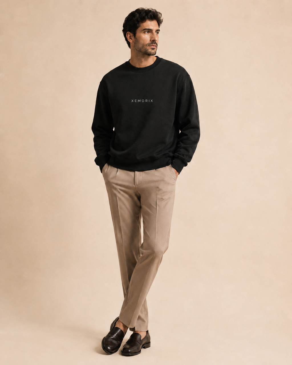 XEMORIX XMRX-037 Signature Sweatshirt | Black Edition