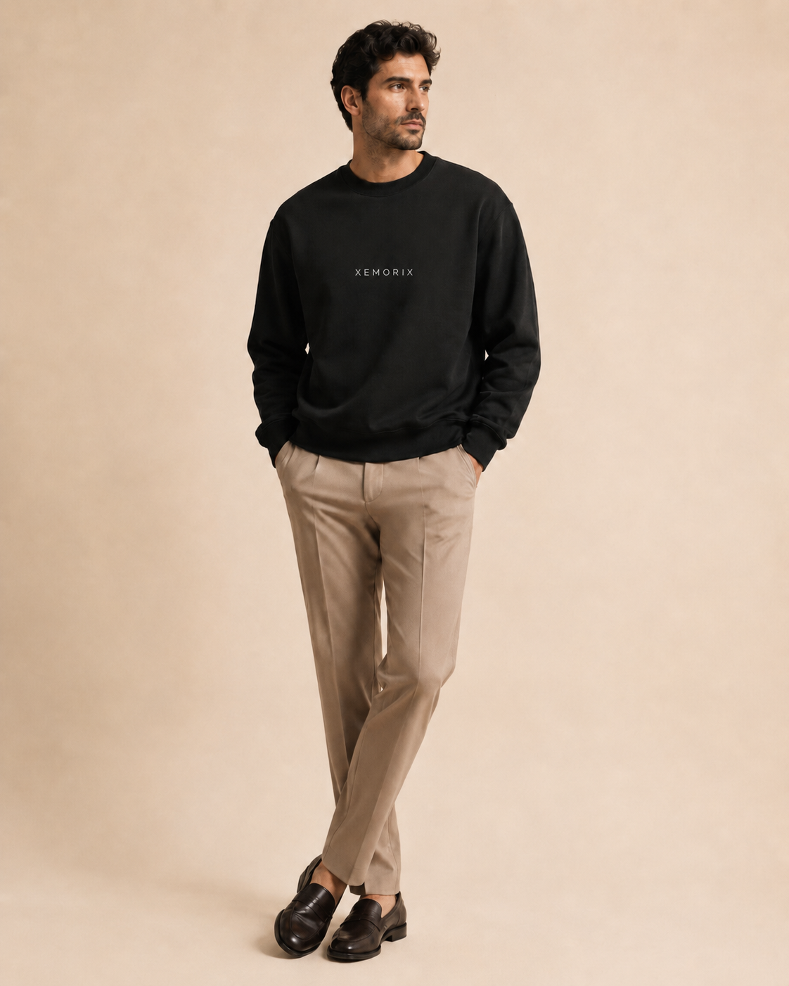 XEMORIX XMRX-037 Signature Sweatshirt | Black Edition
